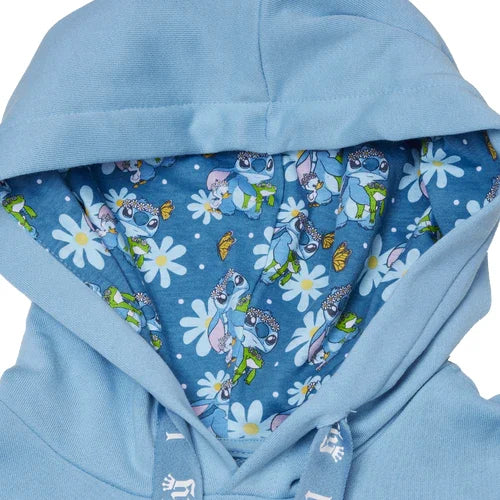 LILO AND STITCH - Springtime Stitch - Hoodie Unisex Loungefly (XL)