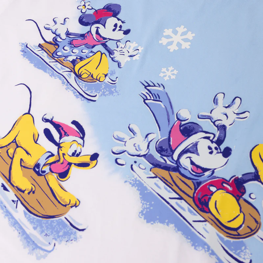 MICKEY & FRIENDS - Winter Wonderland - T-Shirt Unisex Loungefly (S)