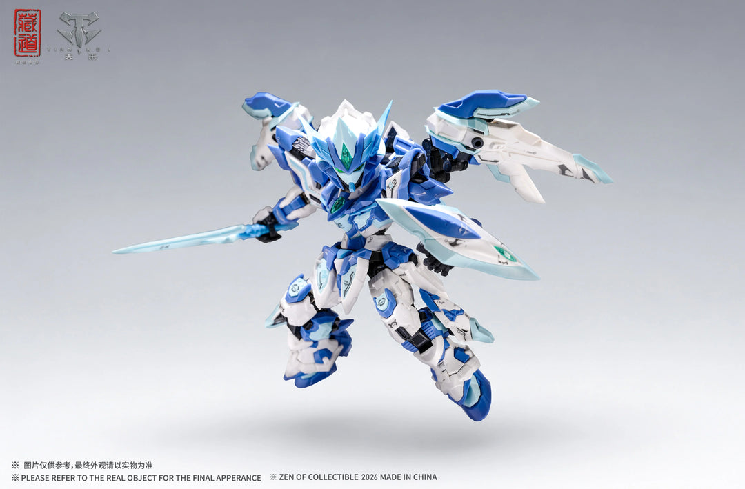 ZEN OF Collectible - CD-TGM-01C Tgm Tian Fa Blue LE - Model Kit 14cm