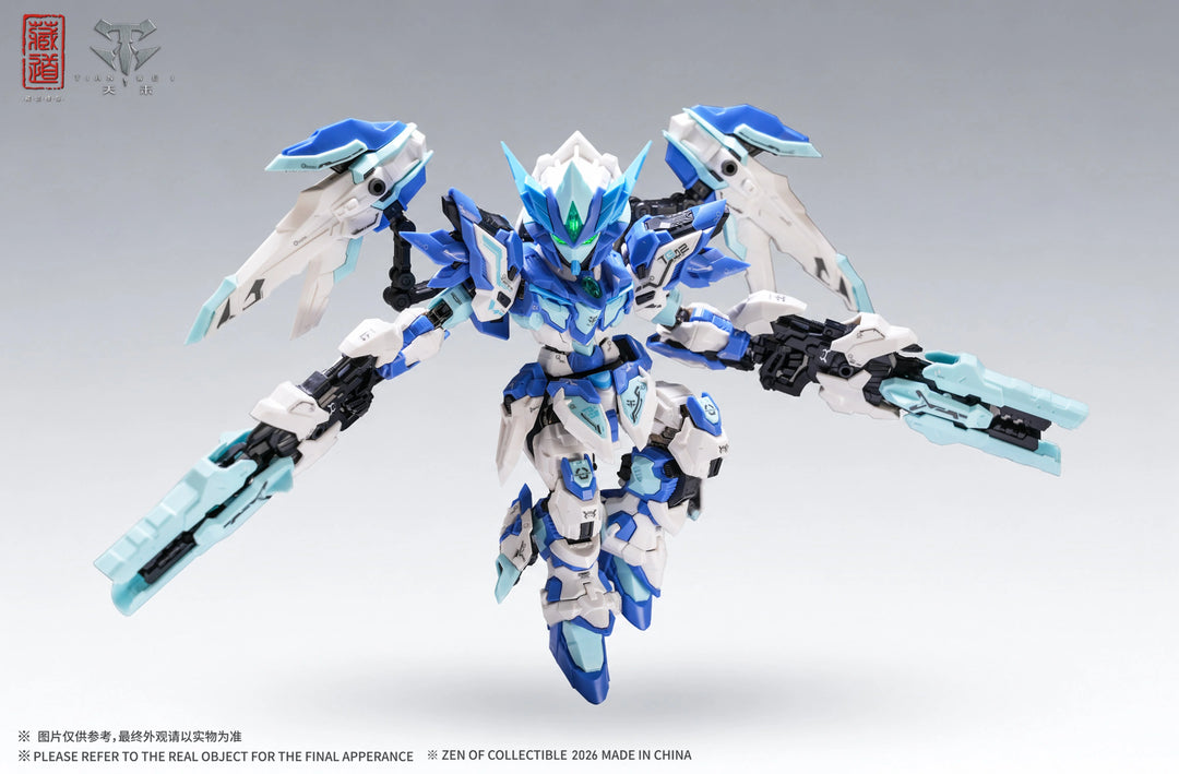 ZEN OF Collectible - CD-TGM-01C Tgm Tian Fa Blue LE - Model Kit 14cm