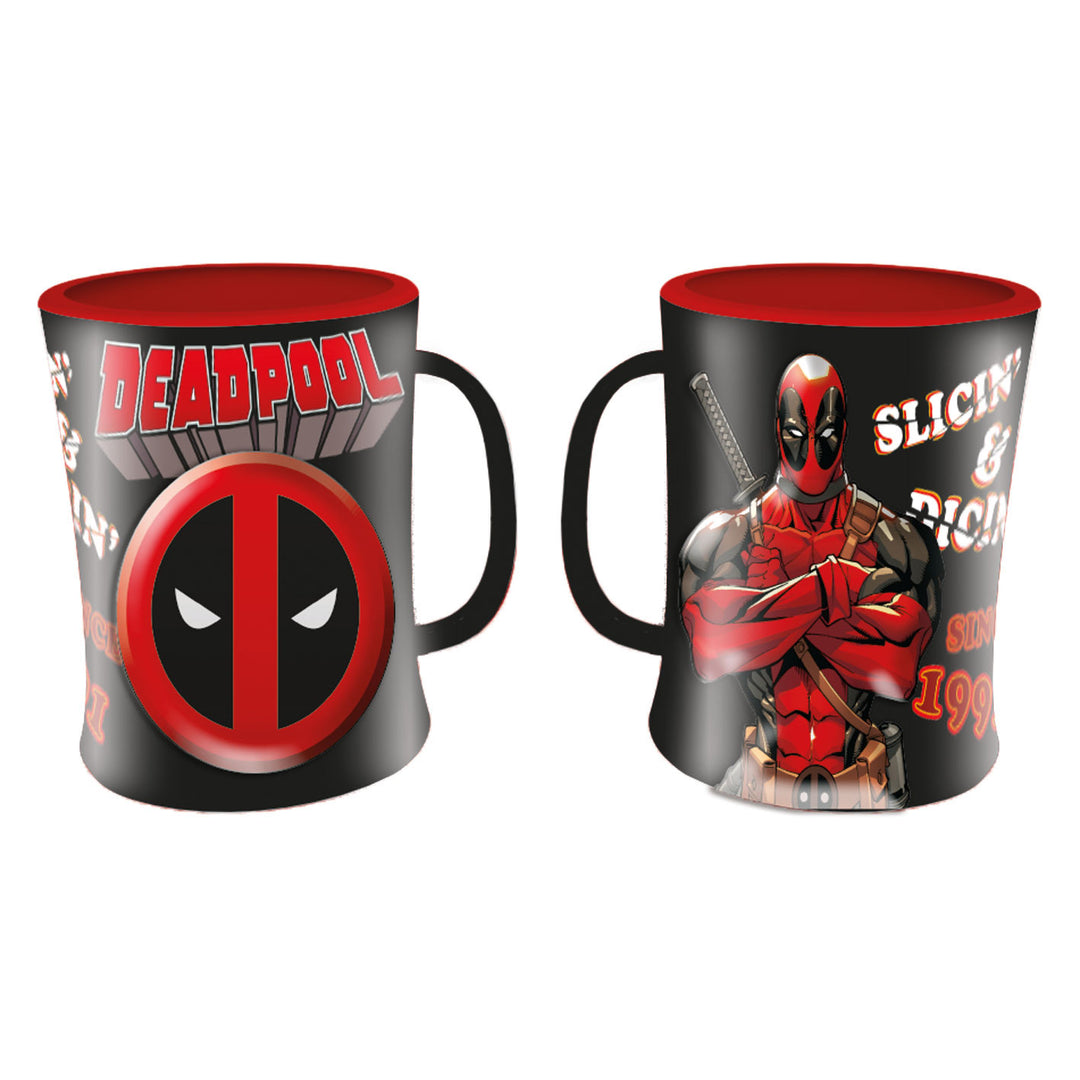 DEADPOOL - Embossed Mug 13,5oz with Gift Box