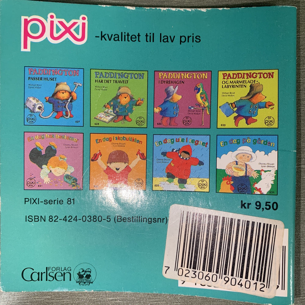 Paddington passer huset. Pixi nr. 627. Hefte.