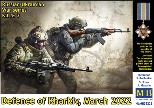 Russian-Ukrainian War series, kit No 3. Defence of Kharkiv, March 2022