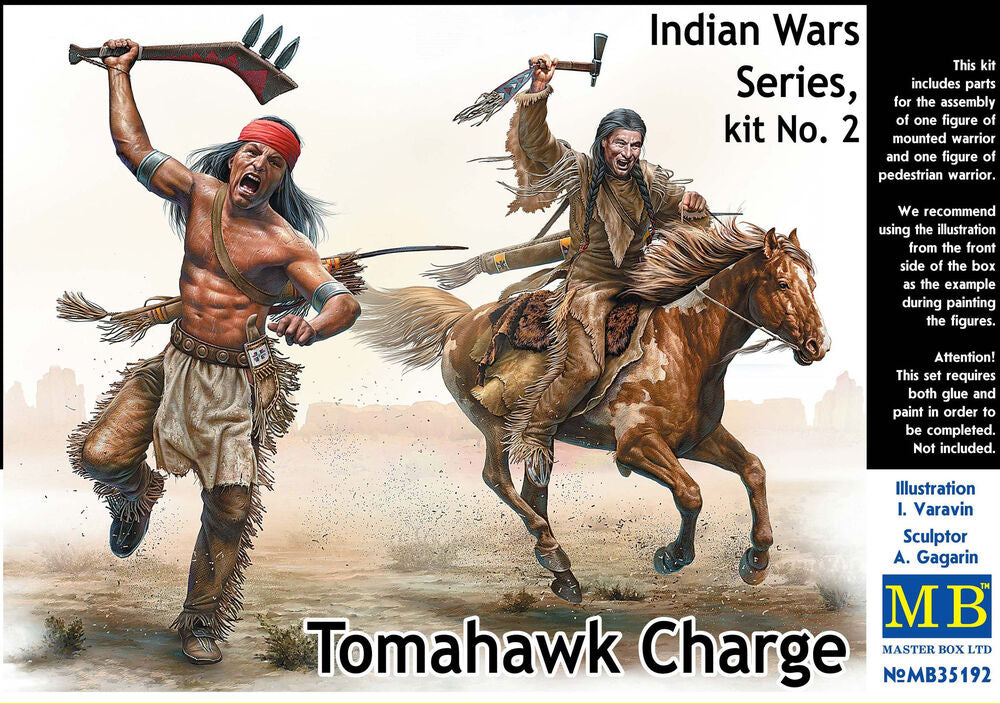 Tomahawk Charge.Indian Wars Series, kit No.2