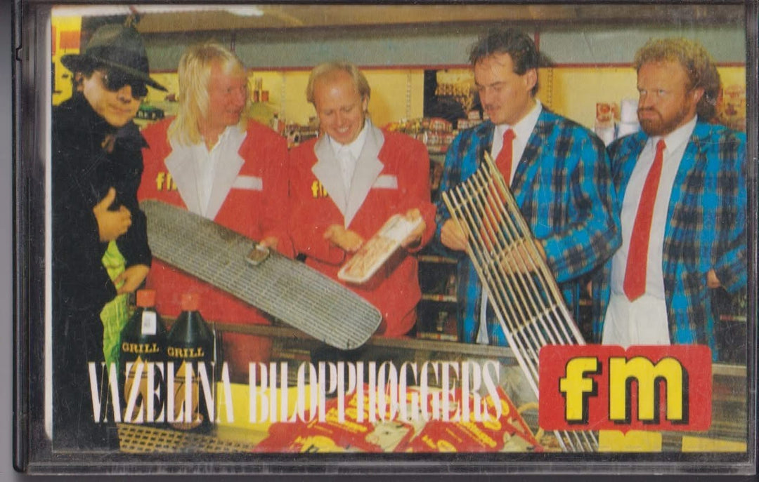 Vazelina Bilopphøggers – Vi går sammen mot nye høyder (FM-kjeden). Kassett.