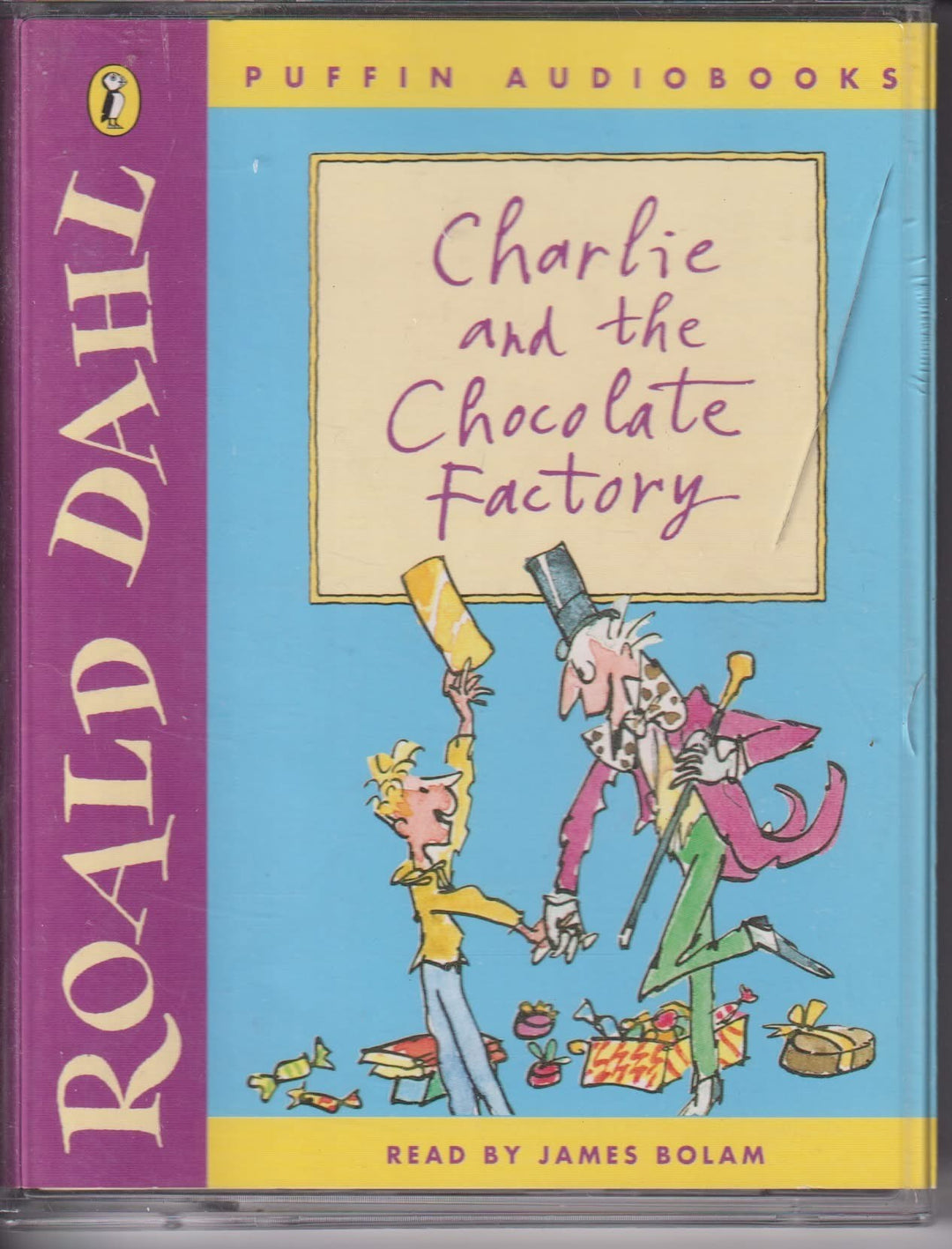 Roald Dahl – Charlie and the Chocolate Factory (Lydbok). Kassett.