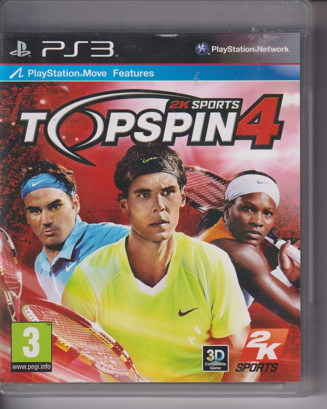Top Spin 4. PS3.