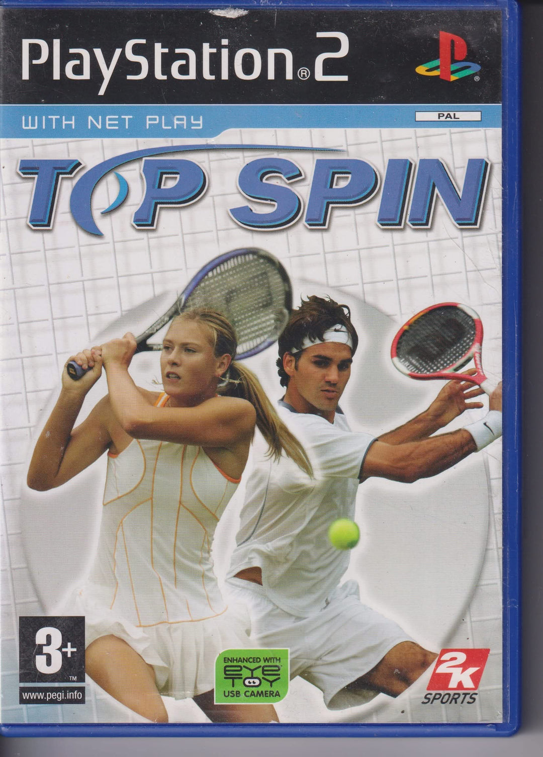 Top Spin. PS2.