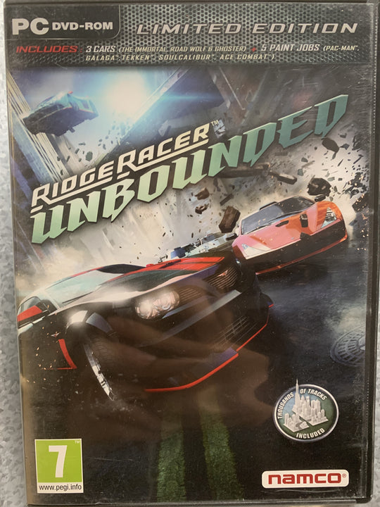 Ridge Racer Unbounded – Limited Edition. PC-spill.