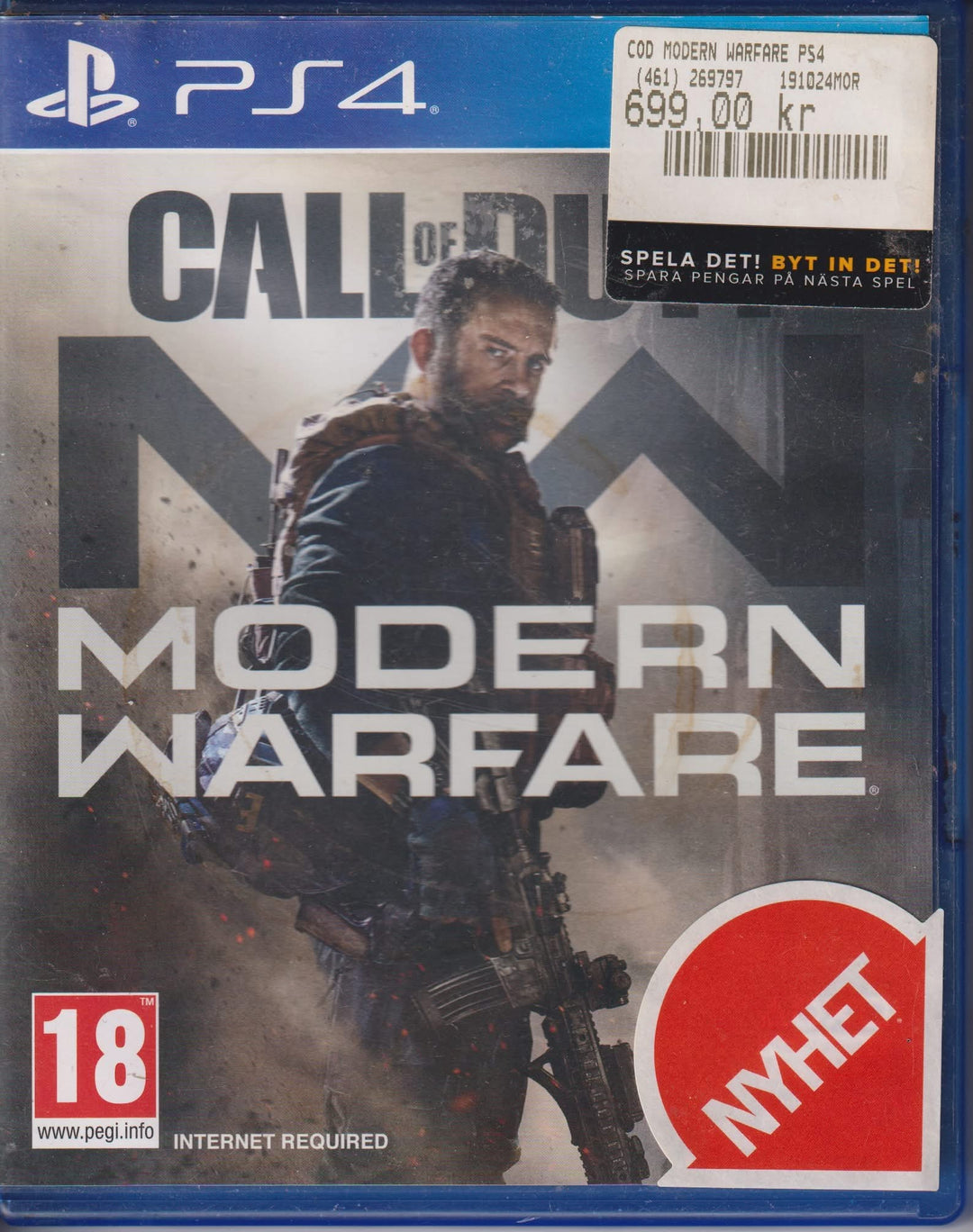 Call of Duty: Modern Warfare. PS4.