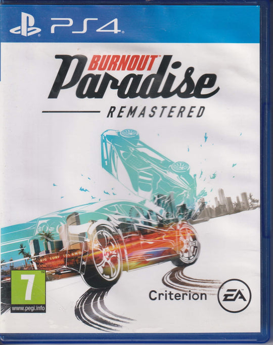 Burnout Paradise Remastered. PS4.