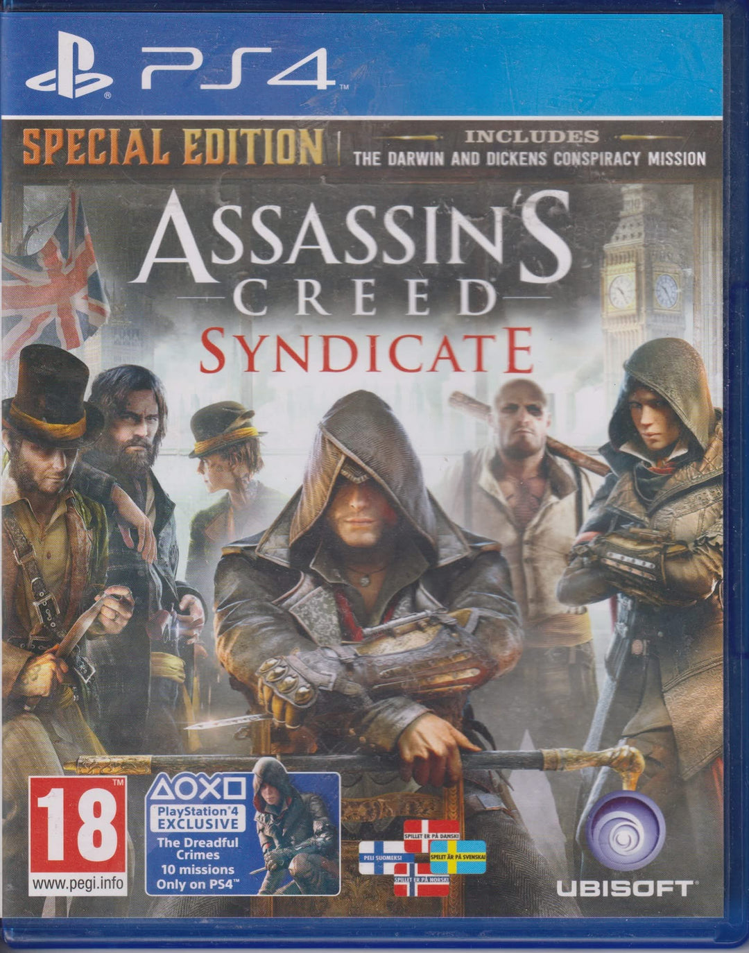 Assassin's Creed Syndicate – Special Edition. PS4.