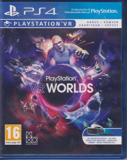 PlayStation VR Worlds. PS4.