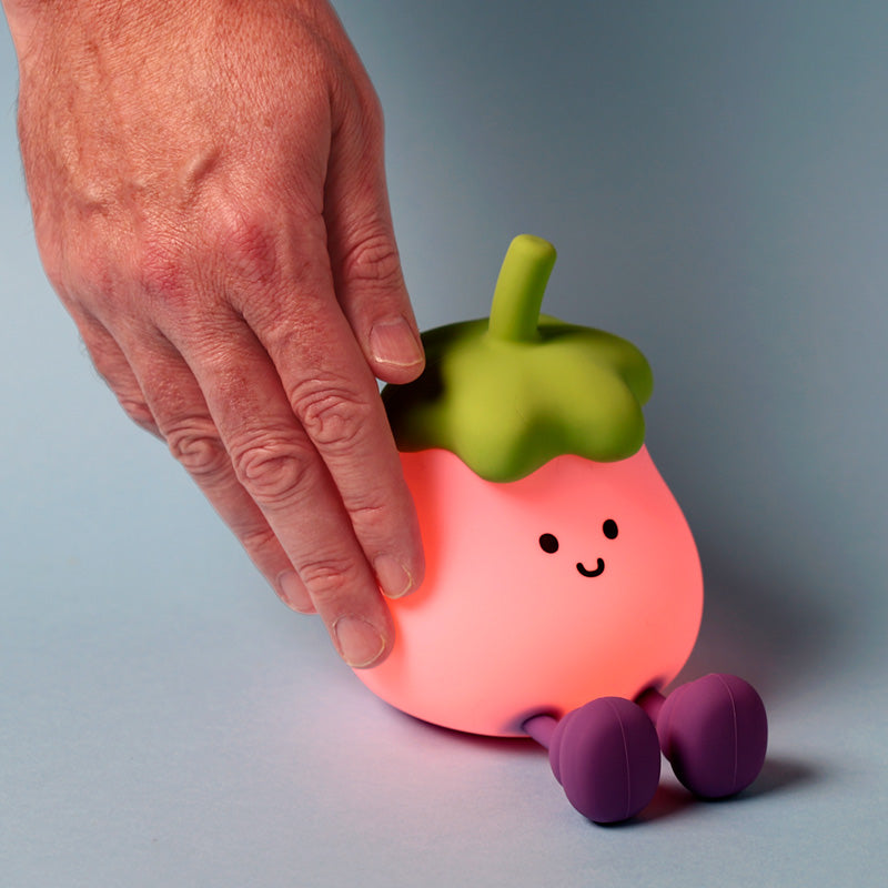 KAWAII - Eggplant - Phone Holder & Rechargeable Lamp 5,1inch