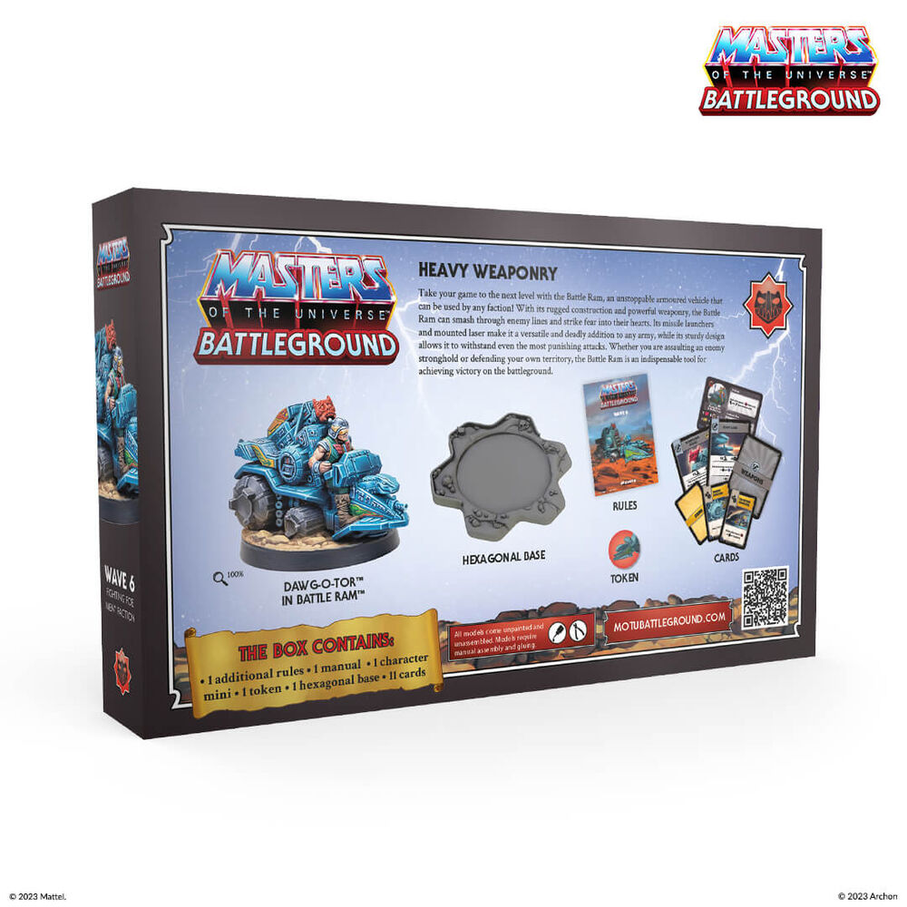 Masters of the Universe Wave 6: Fighting Foe Men Faction (ES)