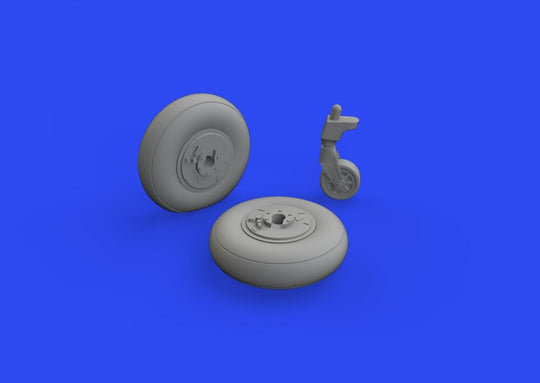 Ki-61-Id wheels for Tamiya
