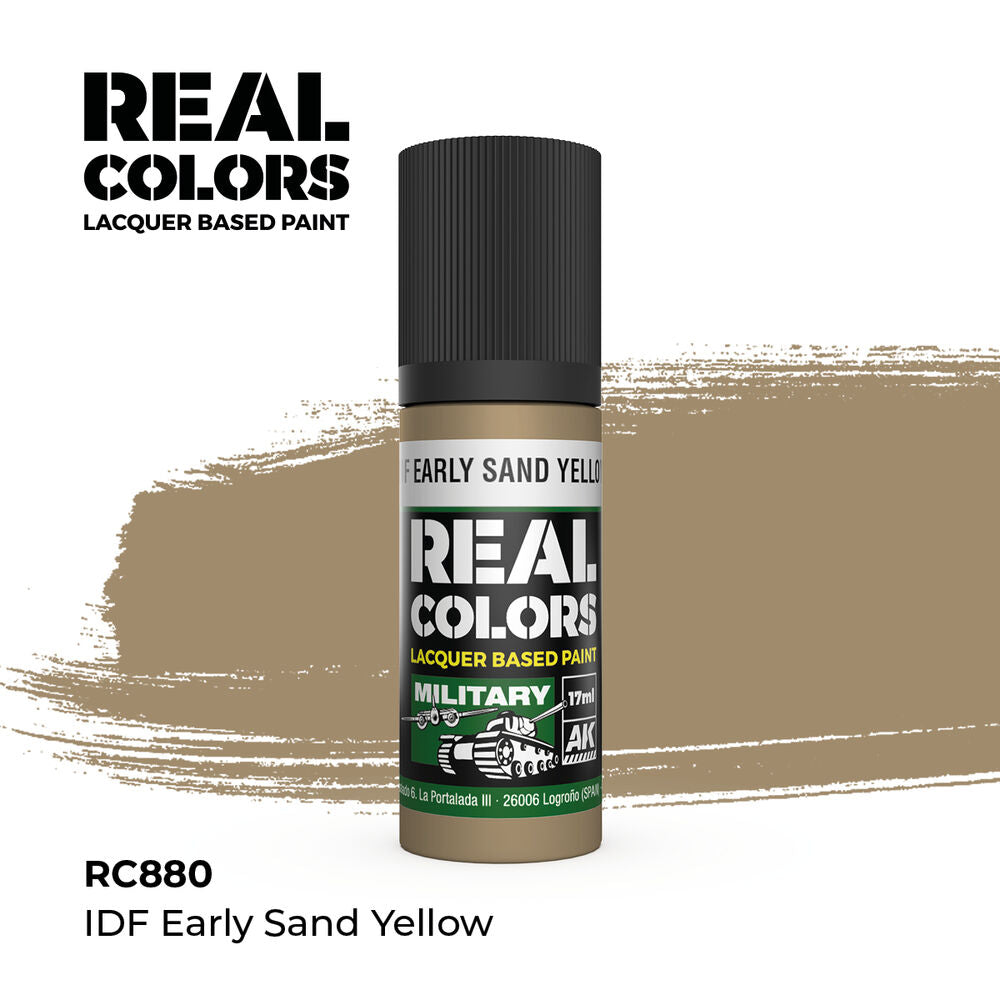 Real Colors: IDF Early Sand Yellow 17 ml.
