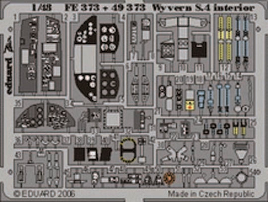 Wyvern S.4 interior Für Trumpeter-Bausatz