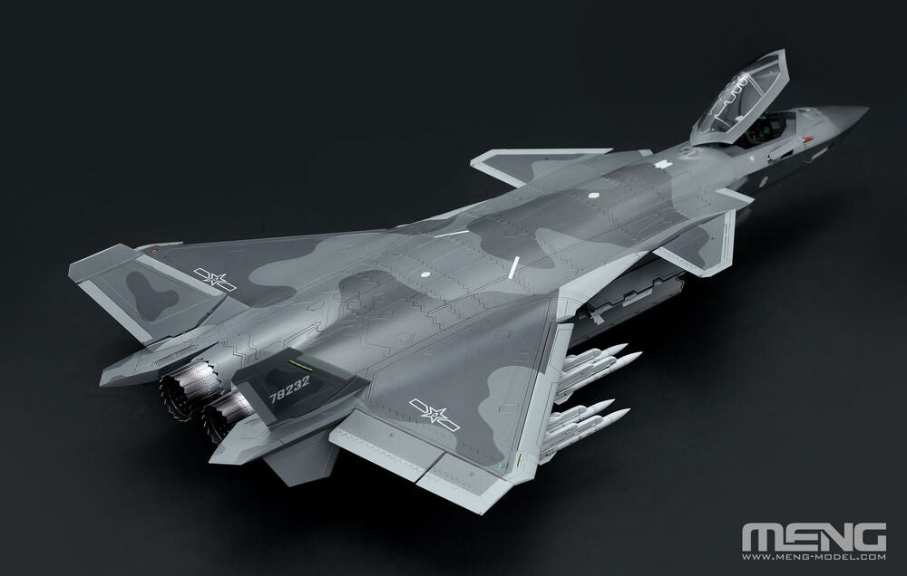 Chinese J-20 Stealth Fighter Beast Mode