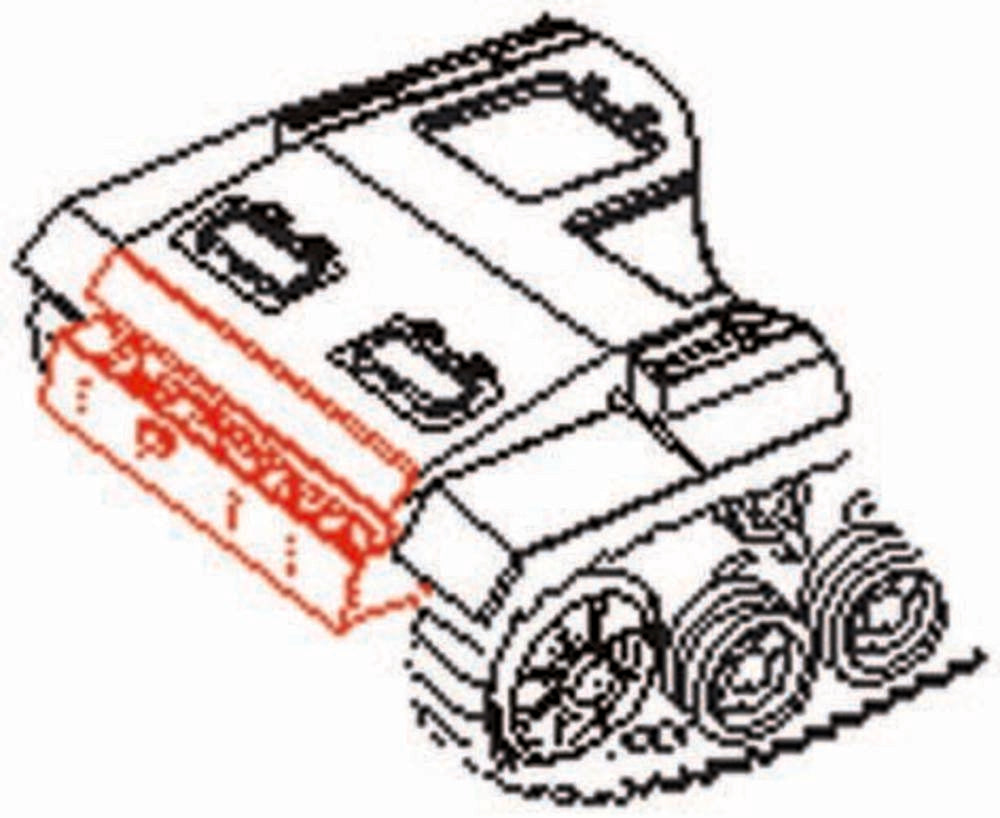 StuG.III early version New rear supers. Für Tamiya-Bausatz