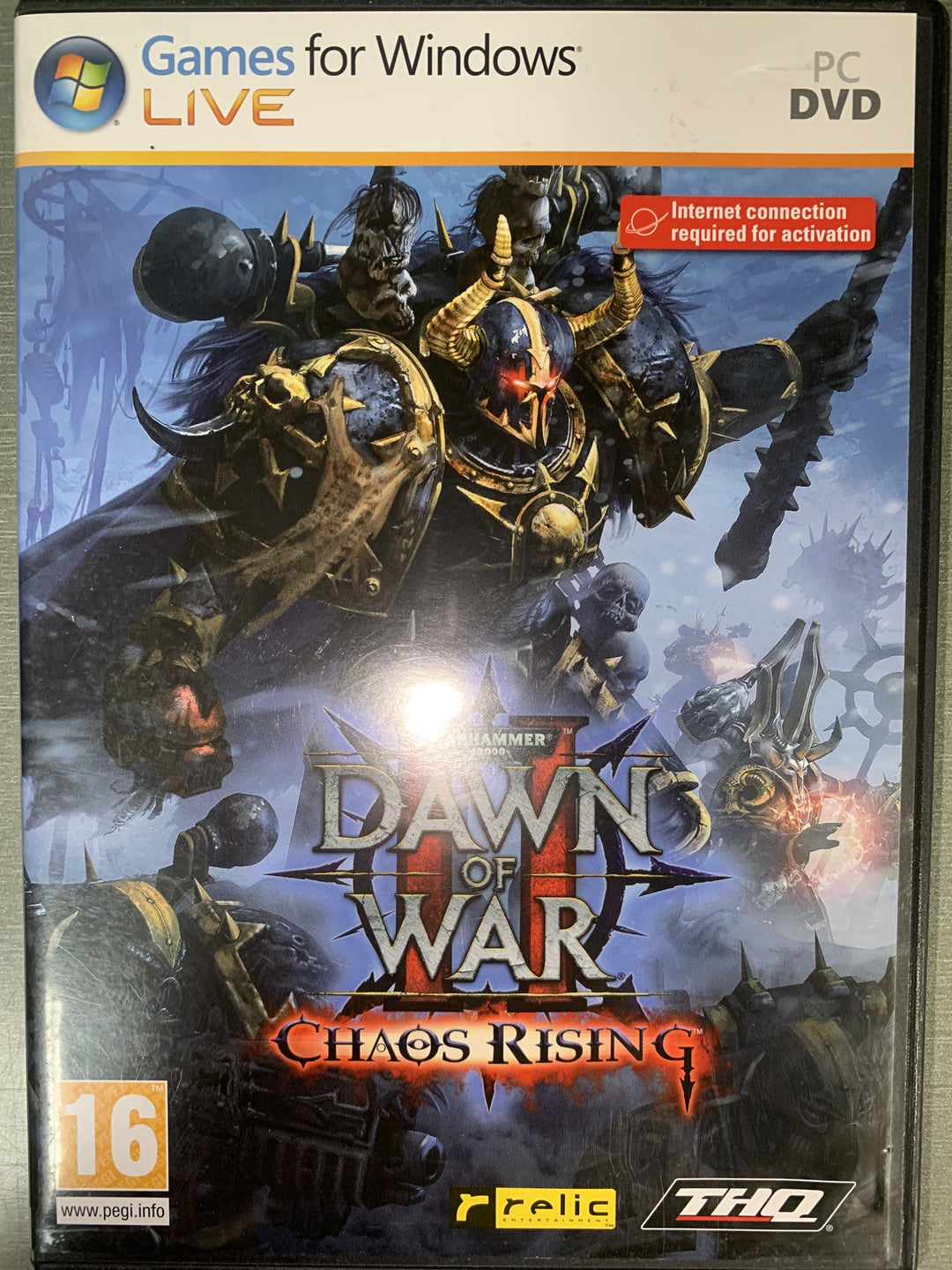 Warhammer 40,000: Dawn of War II – Chaos Rising. PC-spill.