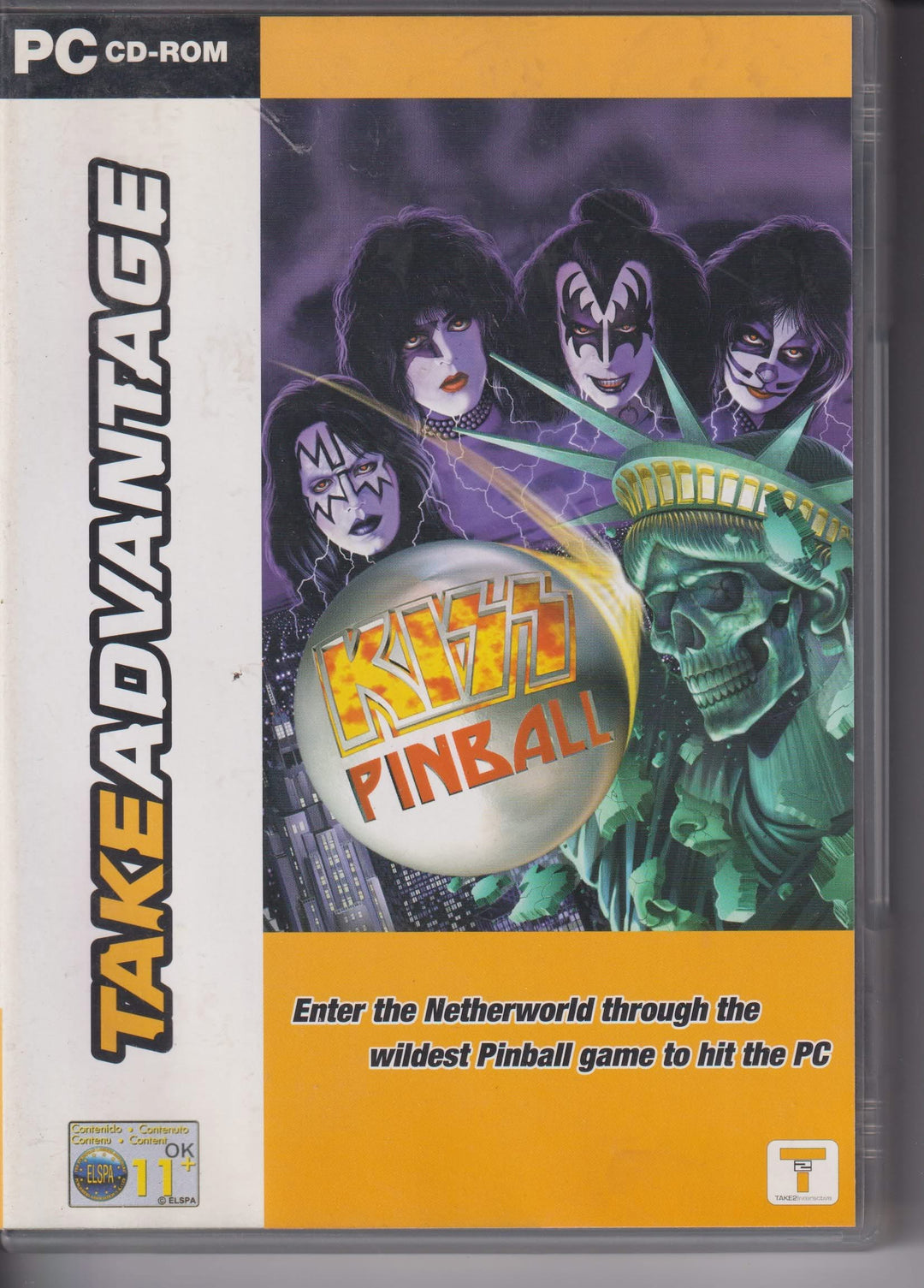 KISS Pinball. 2000. PC-spill.