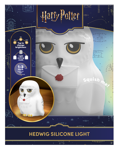 HARRY POTTER - Hedwig - 'SquishyGlo' Décorative Light Rechargeable