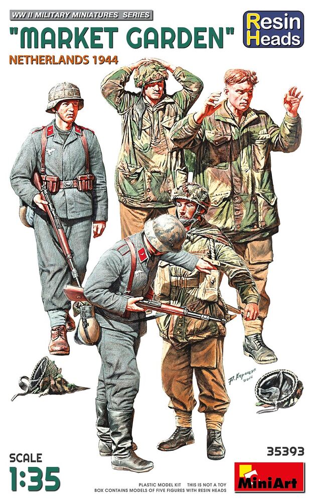 Market Garden (Netherlands 1944) Resin Heads