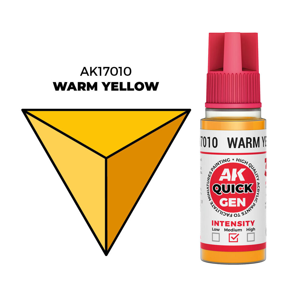 WARM YELLOW 18 ml - QUICK GEN