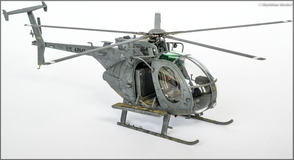 MH-6J Little Bird, US Special Forces Helicopter (100% new moulds)