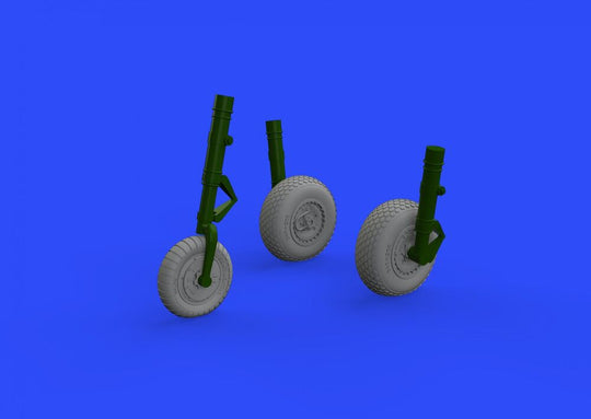 Me 262 wheels for Airfix