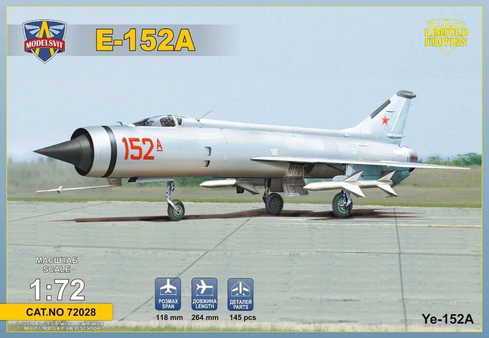 Ye-152A twin-engined exper.interceptor