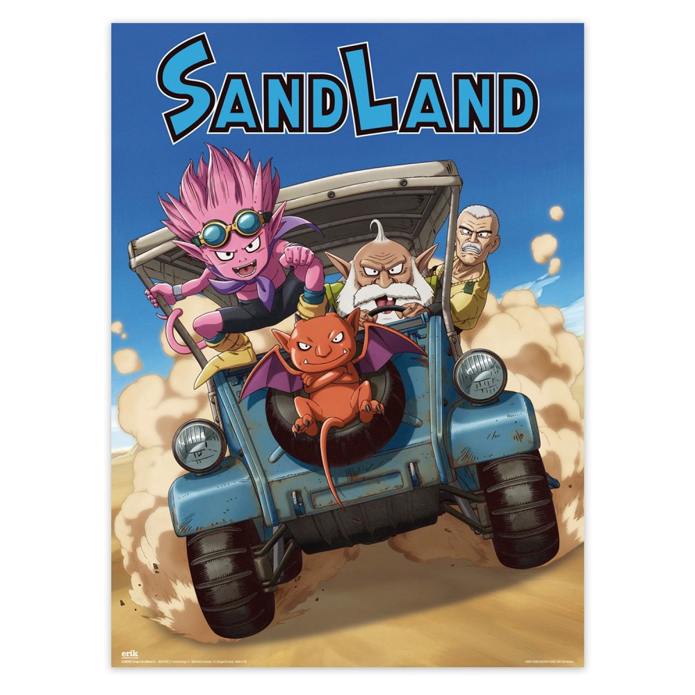 SAND LAND - Set of 2 Mini Posters 38x52cm