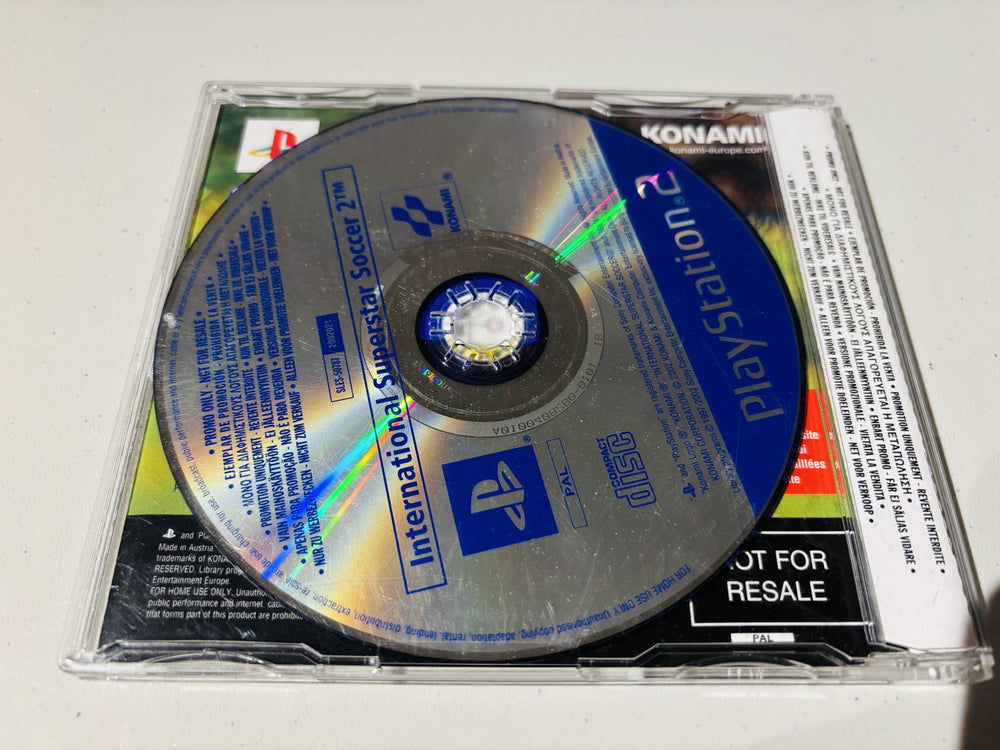 International Superstar Soccer 2. PS2.