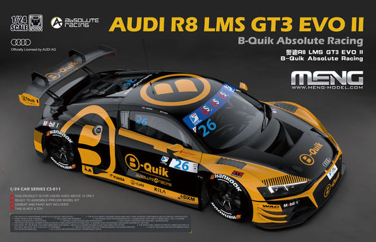 AUDI R8 LMS GT3 EVO II B-Quik Absolute Racing