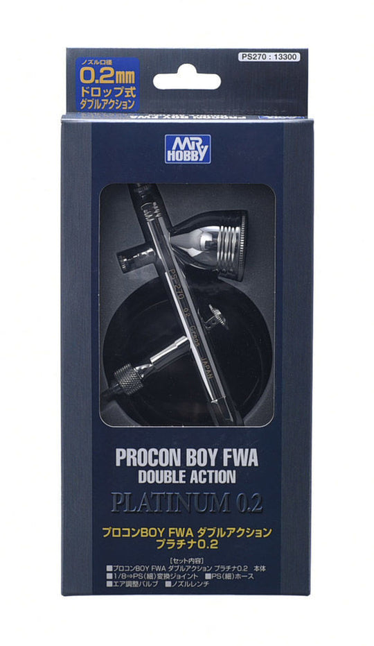 Mr Hobby -Gunze Mr. Procon Boy FWA Platinum (0.2 mm)