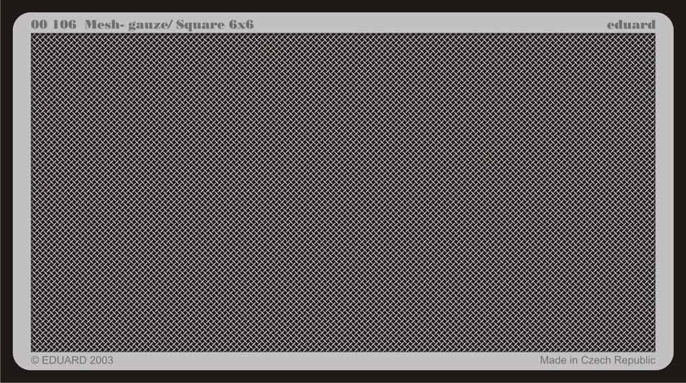 Gitter/Mesh, Gauze/Square 6x6