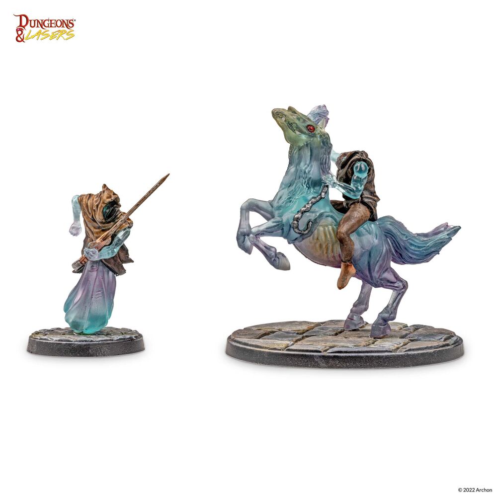 Dungeons & Lasers Miniatures: GHOSTS MINIATURE PACK