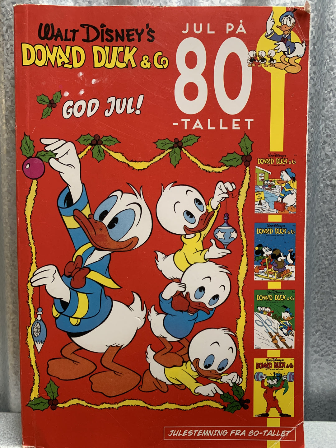 Donald Duck & Co – Jul på 80-tallet. Tegneseriealbum.