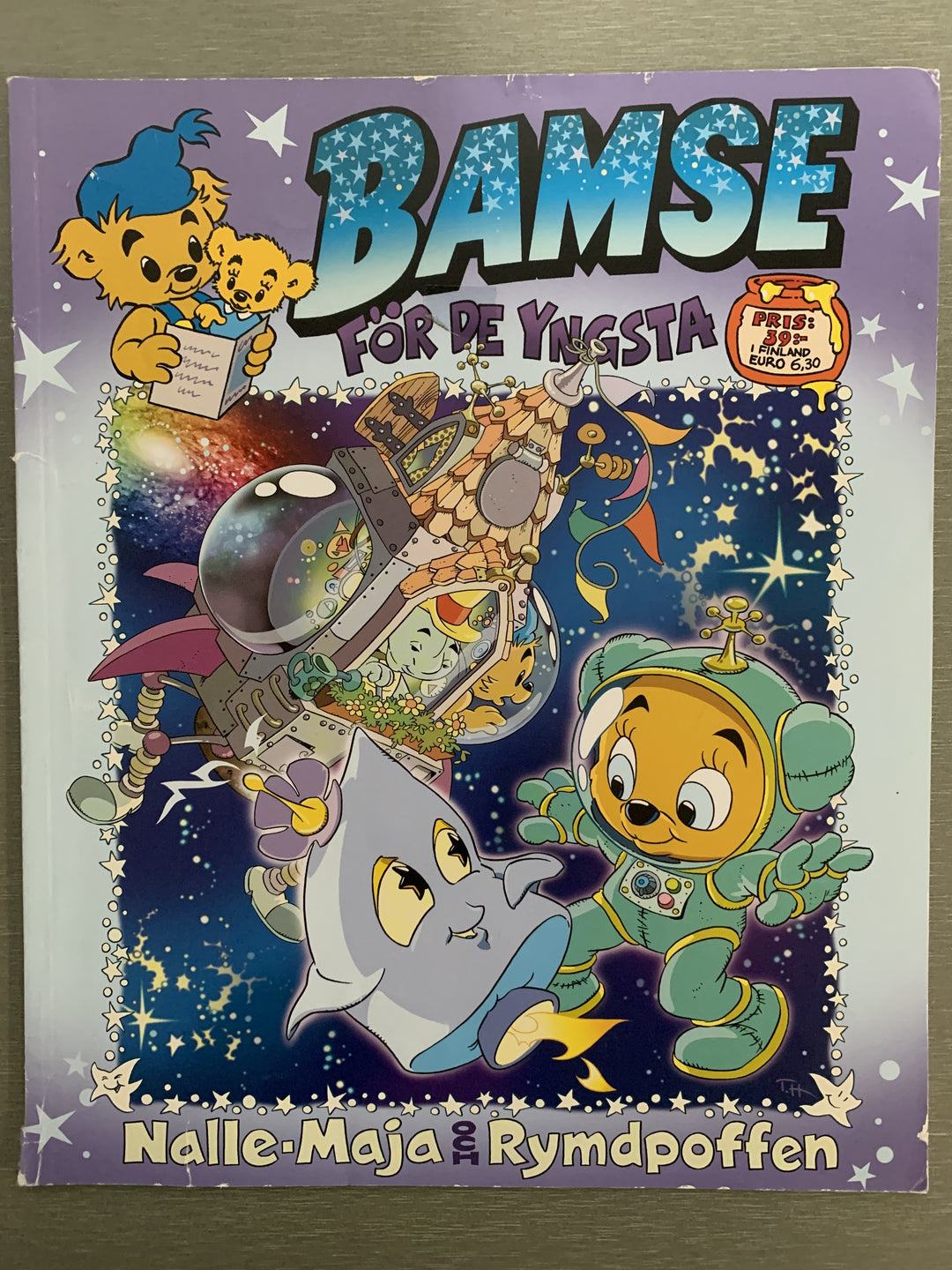 Bamse för de yngsta – Nalle-Maja och Rymdpoffen (svensk). Tegneserieblad