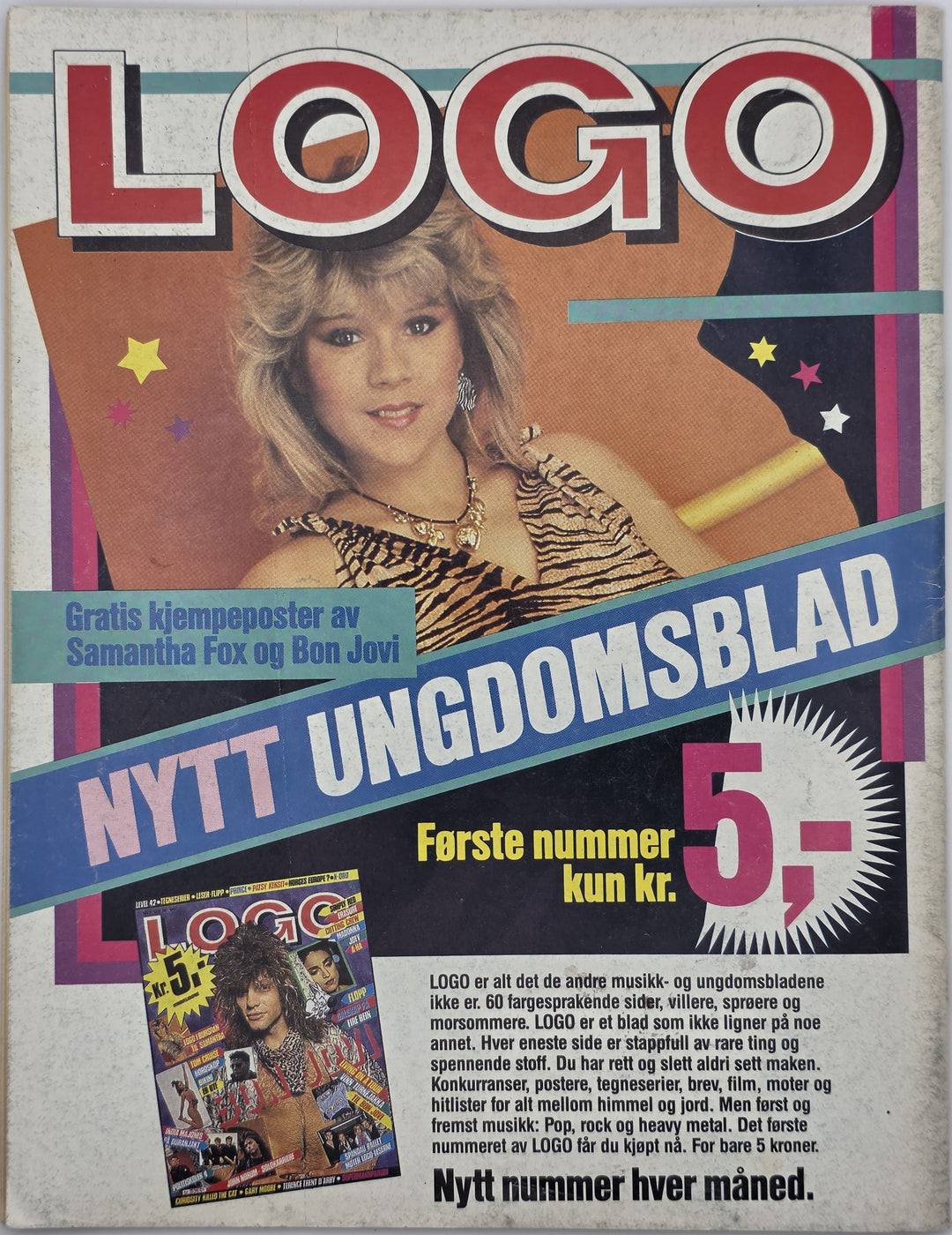 Sjur 1987/06. Tegneserieblad