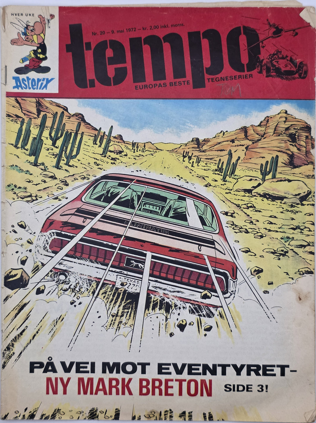 Tempo 1972/20. Tegneserieblad