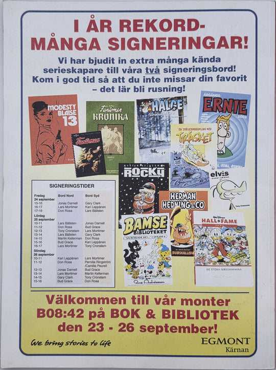 Bild & Bubbla 2004/02. Tegneserieblad