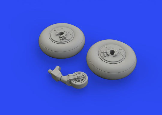 Ki-61-Id wheels for Tamiya
