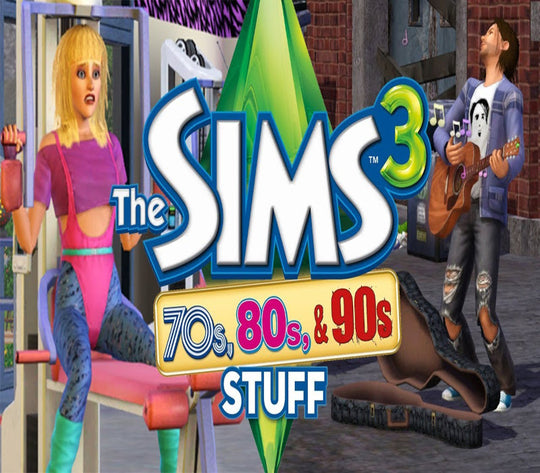 The Sims 3 - 70s, 80s, & 90s Stuff Pack DLC PC EA App CD Key