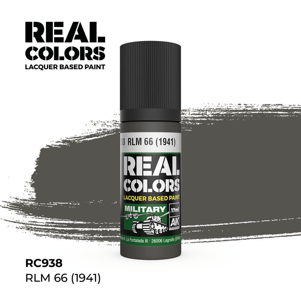 Real Colors: RLM 66 (1941) 17 ml.