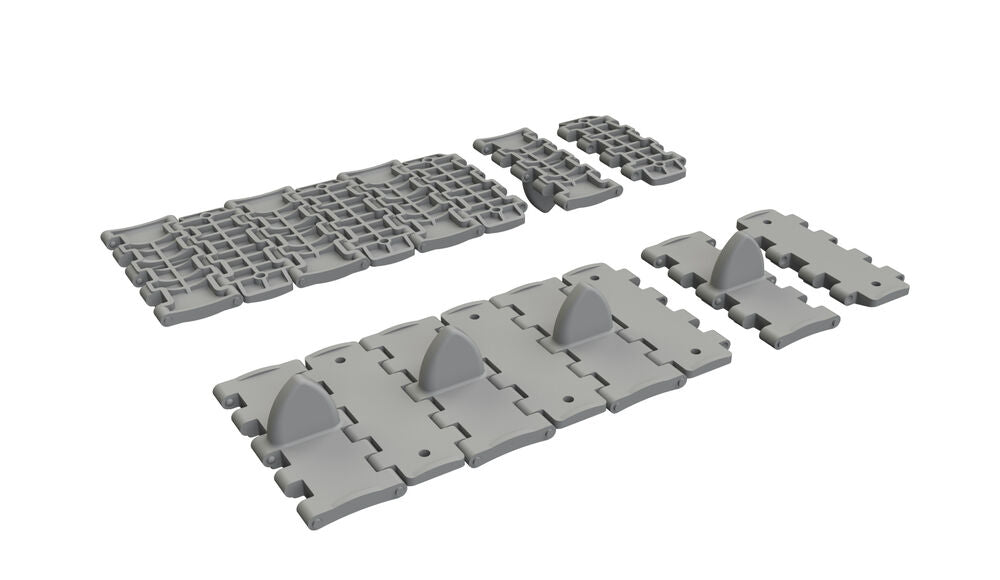 T-34 waffle tracks PRINT for Tamiya
