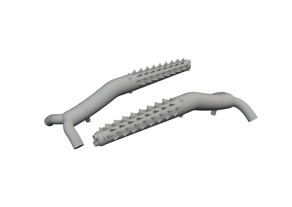 DB-7B Boston III porcupine flame dampers PRINT  HKM