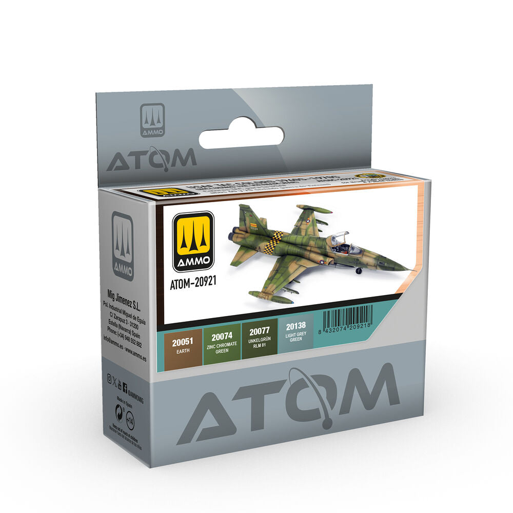 ATOM 60s-70s USAF TAC Colors (also Vietnam Era) Set