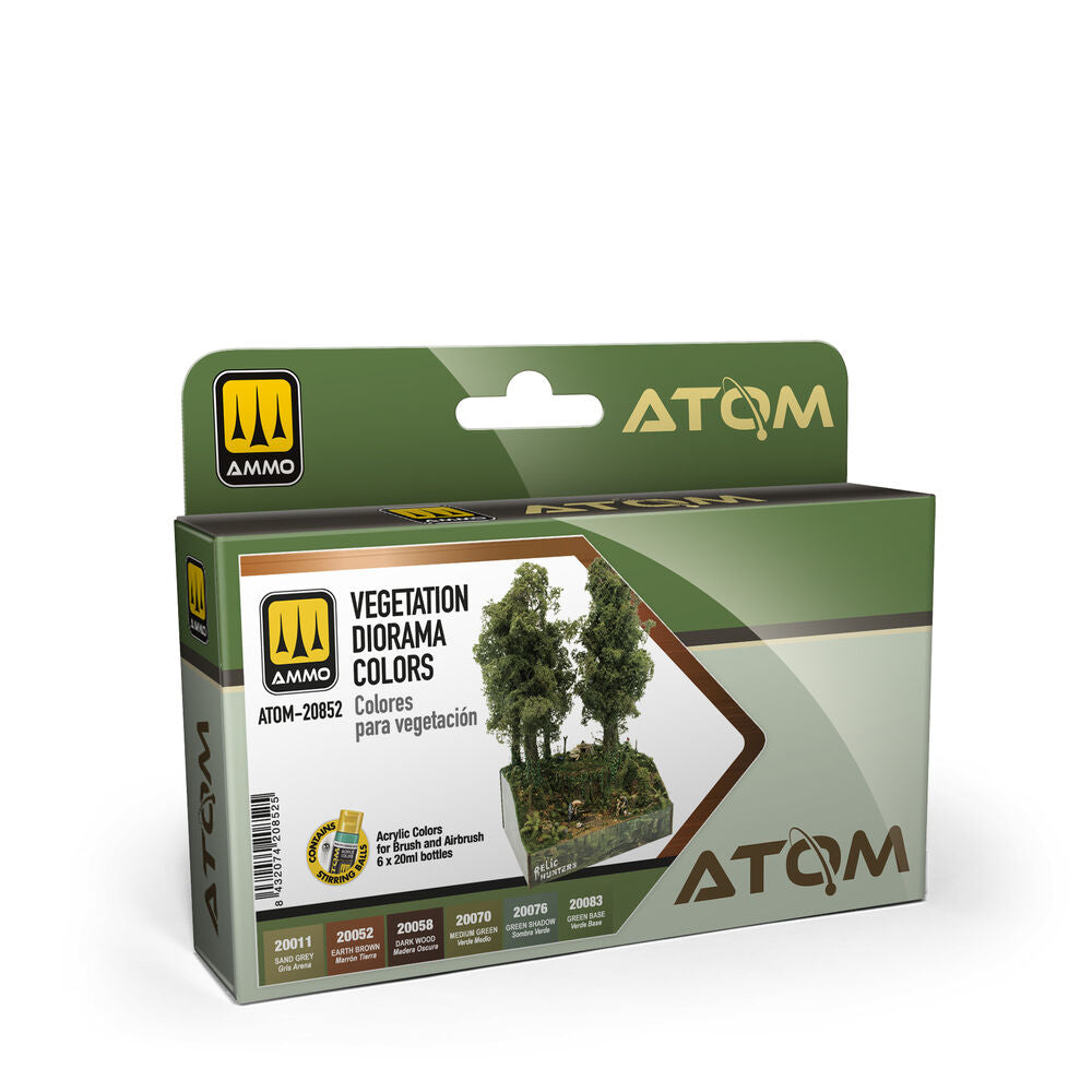 ATOM Vegetation Diorama colors Set
